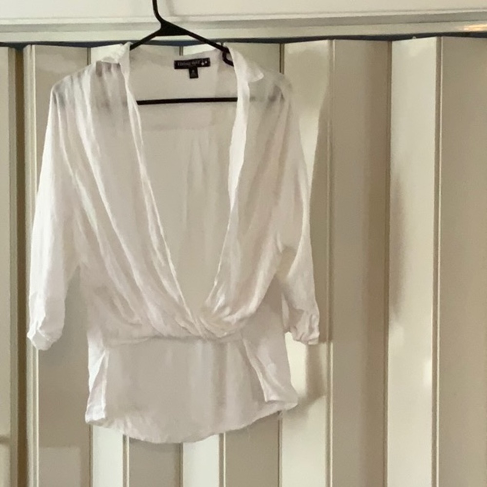 White Rayon Blouse